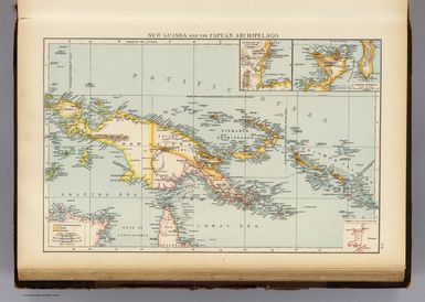 New Guinea and the Papuan Archipelago. (with) Astrolabe Bay. (with) Gazelle Peninsula. (Published at the office of "The Times," London, 1895)