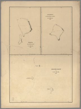 Funafuti or Ellices Island, by the U.S.Ex.Ex. 1841. Nukufetau or Depeysters Island, by the U.S.Ex.Ex. 1841. Ellicus Group, by the U.S.Ex.Ex. 1841..