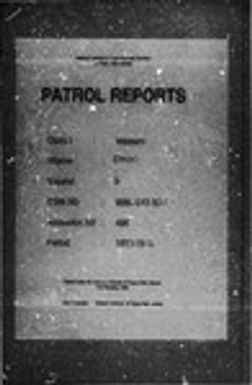 Patrol Reports. Western District, Emeti, 1973 - 1974