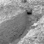 Su-Lam-1, trench, view from north, showing east face and second ditch.