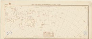 South Pacific Ocean meteorological plotting chart / U.S. Navy