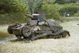 Northern Mariana Islands, abandoned tank at former Japanese Command Post on Saipan Island