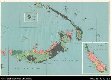 Papua New Guinea, Soils of Papua New Guinea, NE Sheet, CSIRO Natural Resources Report No. 20, 1988, 1:1 000 000