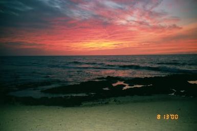 Web Environmental Photos: Scenes from around the United States - Sunset Big Island of Hawaii