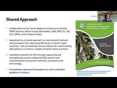 Module 12 How to carry out a stakeholder mapping for engagement planning A case study in the Pacific