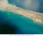 Aerial view of the northeast tip of Runit Island, August 13, 1964