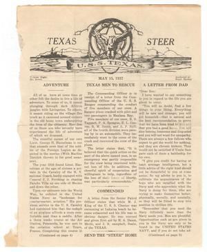 The Texas Steer (U. S. S. Texas), Vol. 8, No. 7, Ed. 1 Saturday, May 15, 1937