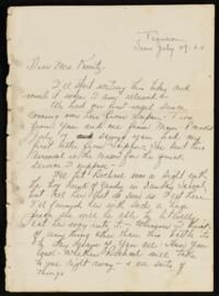 Letter to Dorothy Koontz from Wilson Koontz, August 6, 1944