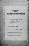 Patrol Reports. East Sepik District, Ambunti, 1963 - 1964