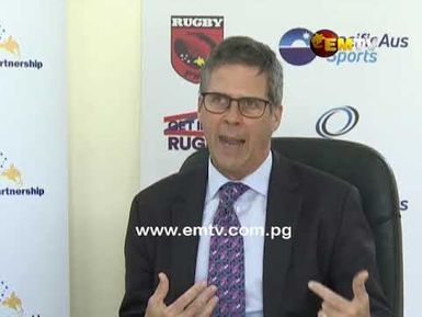 Australian High Commission Hands Over Get into Rugby Equipment to PNG Rugby Union
