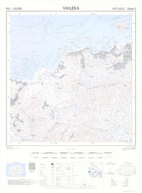 Fiji 1:50,000: Vaileka (Sheet Viti Levu 2)