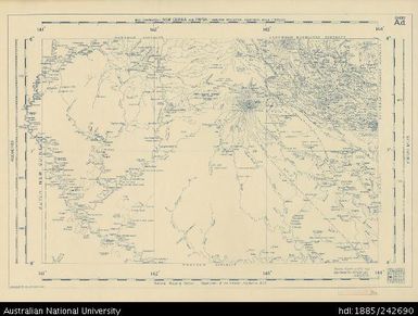 Papua New Guinea, New Guinea and Papua, Base Compilation, Base Compilation Series, Sheet A.d., 1953, 1:600 000