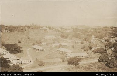 Lautoka from Mill chimney, prior to hurricane