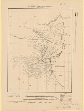 Wanigela locality sketch : New Guinea / compiled by 3 Aust. Field Survey Coy from uncontrolled vertical and oblique air photographs ; drawn and reproduced by 1 Aust. Mob. Litho. Sec, A.I.F. 17. Dec. '42