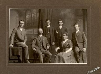 [Portrait of the Stanley family, ca. 1910]