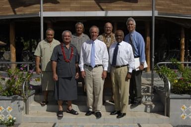 [Assignment: 48-DPA-SOI_K_Amer_Sam] Pacific Islands Tour: Visit of Secretary Dirk Kemmpthorne [and aides] to American Samoa, U.S. Territory [48-DPA-SOI_K_Amer_Sam__DI14983.JPG]