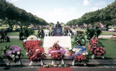 Memorial service, reunion of Nisei veterans