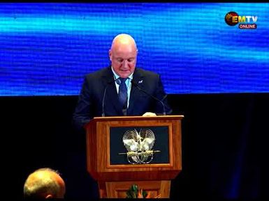 NZ PM VISIT PNG