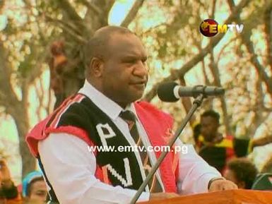 PM James Marape Revisits Vision of PNG's Forefathers, in Flag Raising Ceremony Address