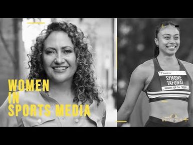 WOMEN IN SPORTS MEDIA - MELODIE ROBINSON & SYMONE TAFUNA'I