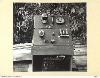 ORO BAY, NEW GUINEA. 1943-07. THE TRANSPORT WORKSHOPS TESTING BOARD AT THE 10TH FIELD AMBULANCE, ARMY MEDICAL CORPS