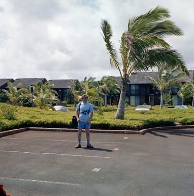 MOD-OA4 WIND TURBINE PERSONNEL IN KAHUKU OAHU HAWAII