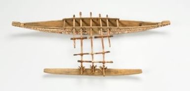 Melanesian Miniature Canoe