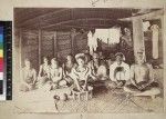 Kava making ceremony, Apia, Samoa, ca. 1890-1900