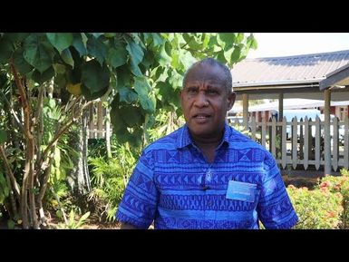 SDG 4 Training: Meet Mike Haukaria, Manager - M&E at the Ministry of Education in Solomon Islands