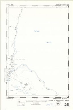 Milinch of ... : fourmil of ... (26 - Fourmil of Bougainville North - Milinch of Buka SE)