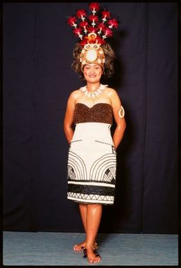 Miss Samoa contestant, Teuila Festival, Apia, Samoa