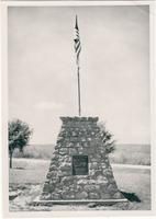 Monument at the geographic center of the United States (not including Hawaii and Alaska)