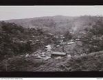 SOGERI VALLEY, NEW GUINEA. 1943-06-26. NEW GUINEA FORCE SCHOOL OF SIGNALS CAMP, SHOWING THE LALOKI RIVER ON THE LEFT