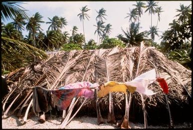 Coconut palm roof, Rarotonga