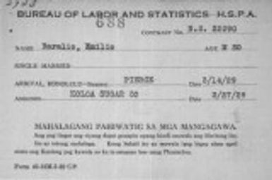 Raralio, Emilio