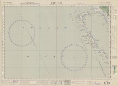 Australian aeronautical map (Sheet A60)