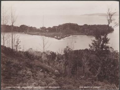 Mara-na-tabu, viewed from Bugotu, Solomon Islands, 1906 / J.W. Beattie