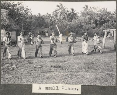 Teenaged boys in the Tongan Home Guard