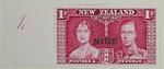 Stamp: New Zealand - Niue One Penny