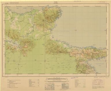 Tufi, New Guinea / compilation & drawing, 1 Aust Mob Litho Sec (AIF), Aust Svy Corps, from 1 inch maps produced by Aust Svy Corps & Air Photos ; reproduction, LHQ Cartographic Coy, Aust Svy Corps