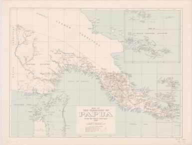 Map of the Territory of Papua : from the latest surveys 1919