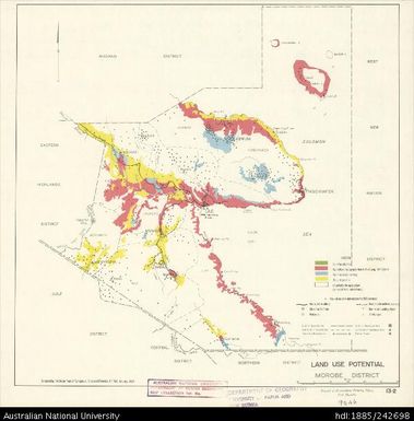 Papua New Guinea, Land Use Potential Morobe District, Sheet 13.2, 1969, 1:1 584 000