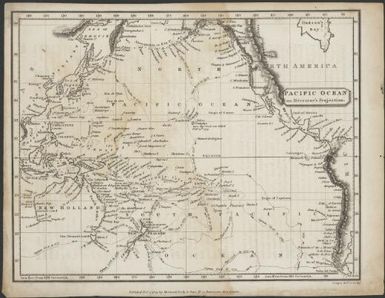 Pacific Ocean on Mercator's projection / Cooper, delt. & sculpt