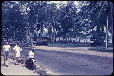 Ela Beach Drive, Port Moresby, 1955 or 1956 / Tom Meigan