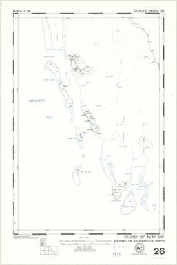 Milinch of ... : fourmil of ... (26 - Fourmil of Bougainville North - Milinch of Buka SW)