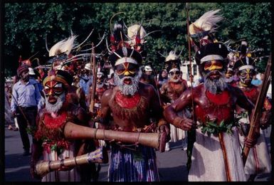 Papua New Guinean Highlands performers