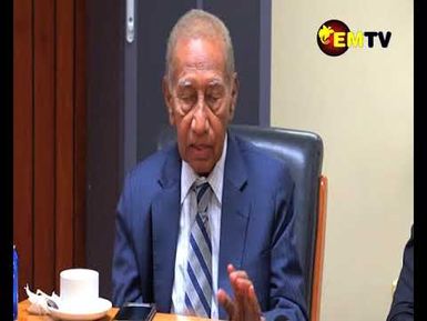 SIR JULIUS CALLS FOR CHANGE