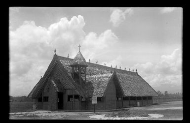 Exterior of Memorial Chapel, Gaudalcanal, Solomon Islands