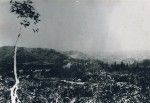 View of the boarder school of Do-Neva, mountains in the background