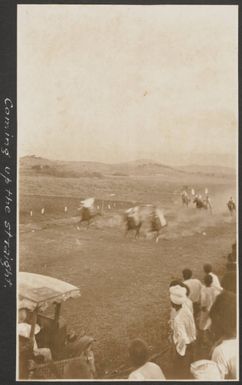 Horse Race, Tavua Show, Fiji, May 1928